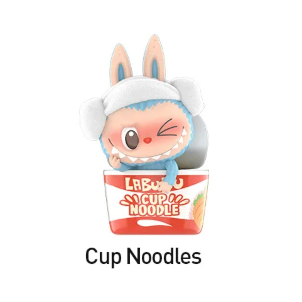 Cup Noodles THE MONSTERS Wacky Mart Series Figures Pop Mart Labubu SHIPS IN BAG